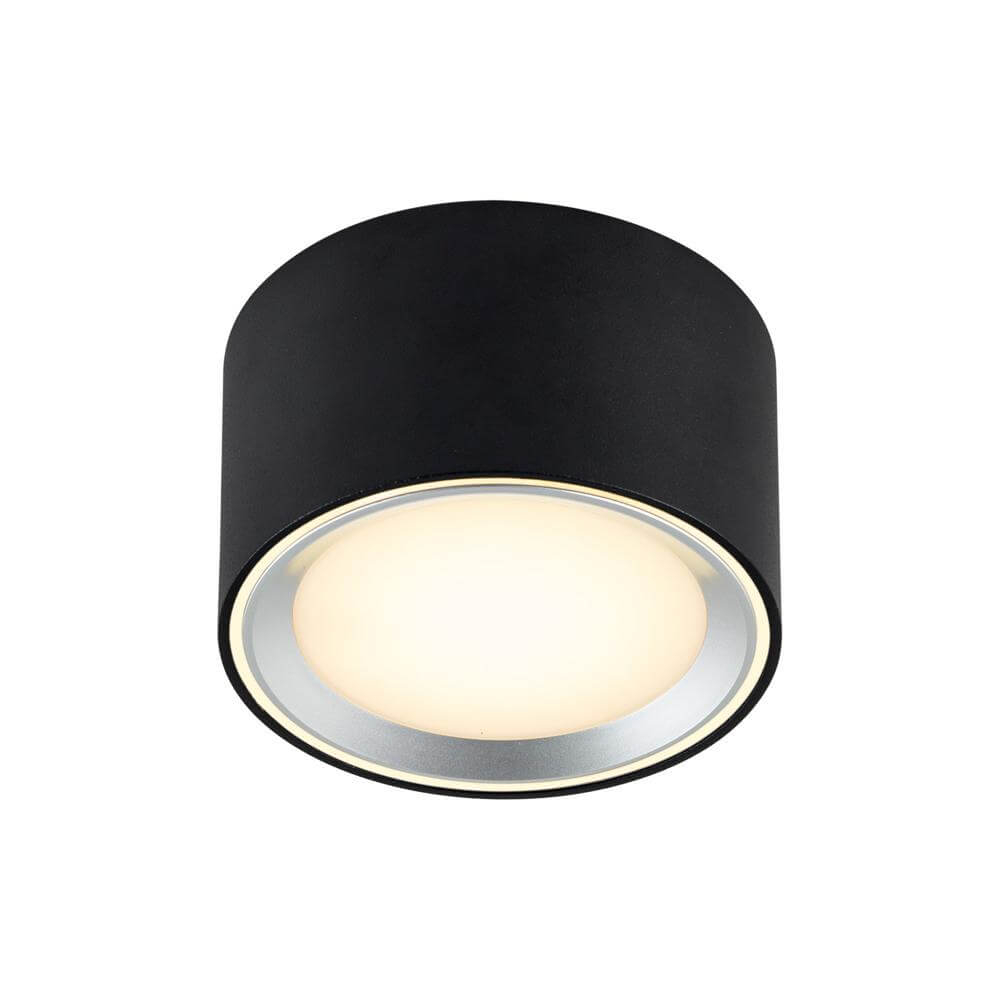 Nordlux Zwarte spotFallon 6cm x Ø 10cm - 47540103