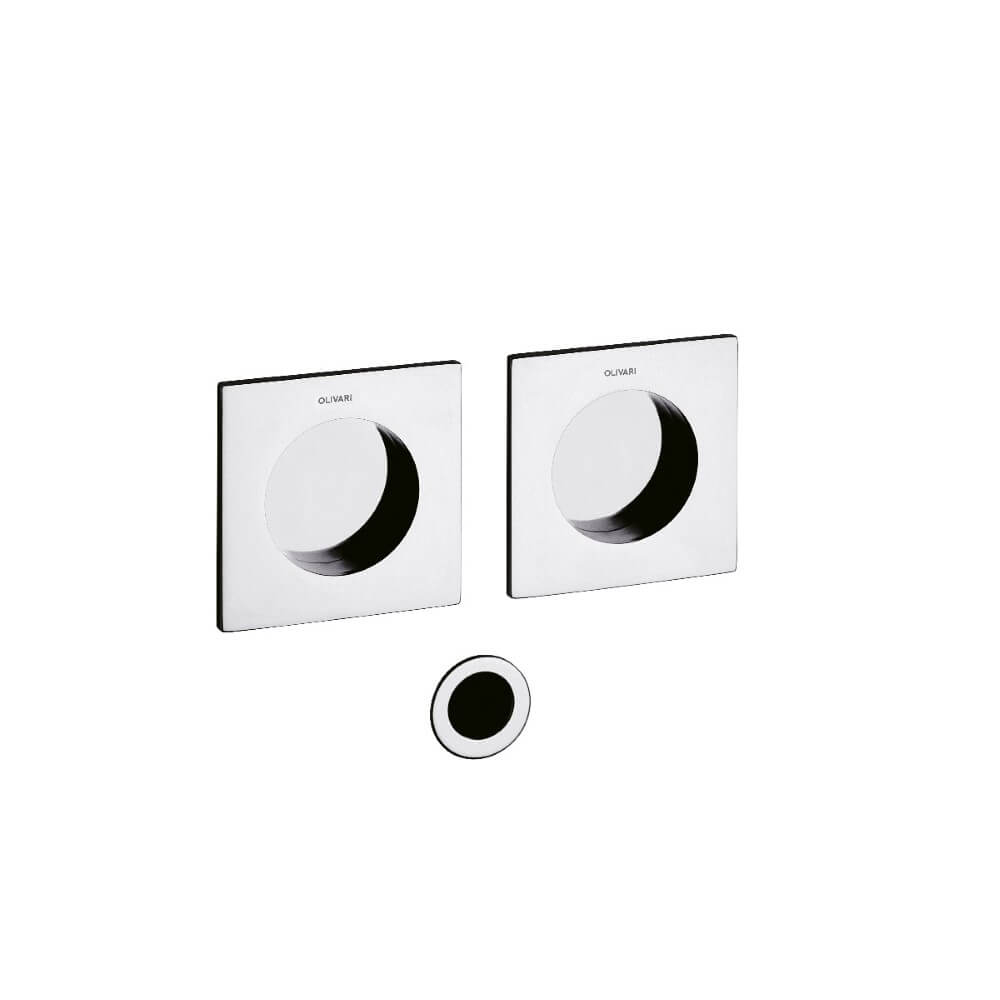 Olivari SchuifdeurkomGiotto Q chroom - D129CR
