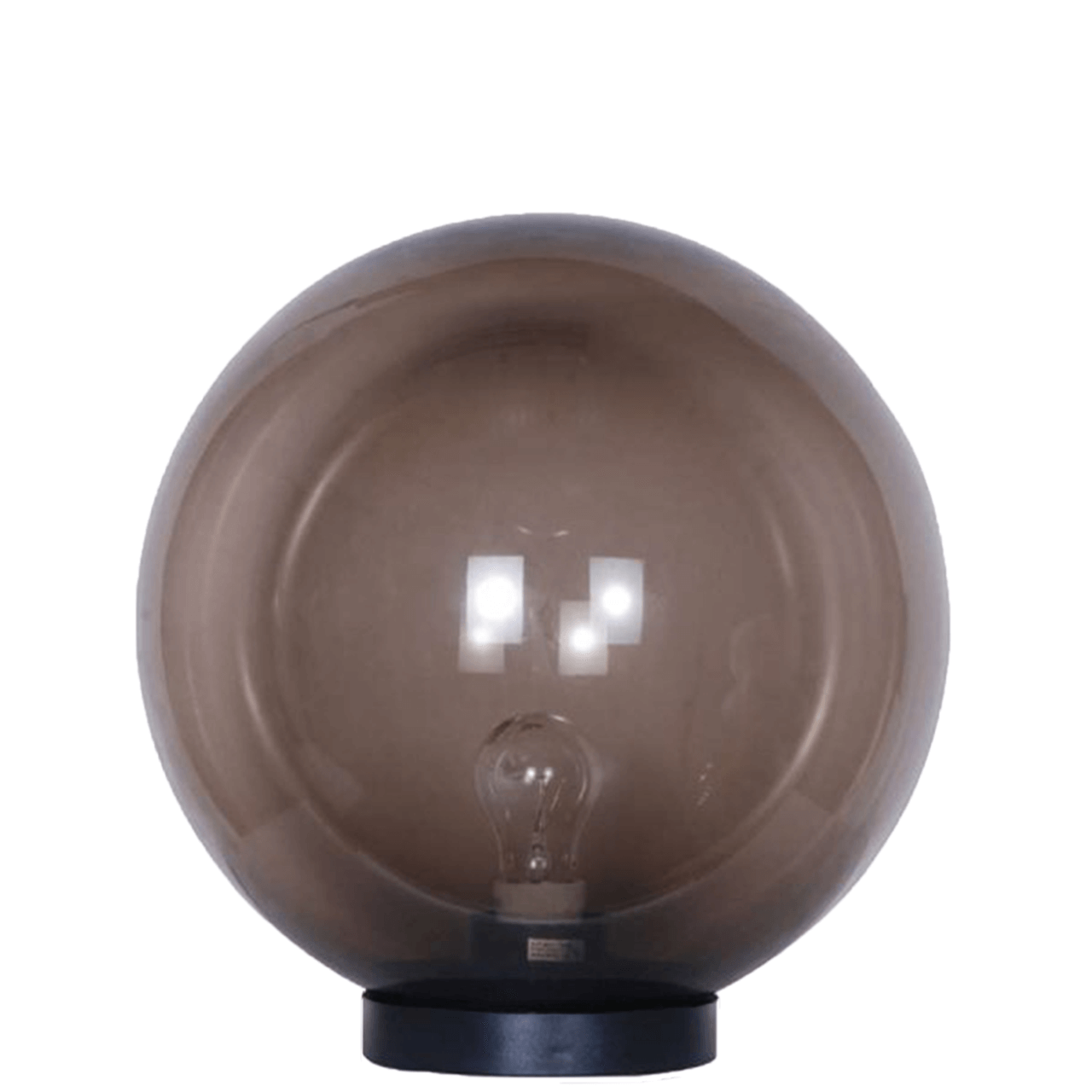 Franssen Bol lampVariona 20cm smoke - GLOBE200 afbeelding