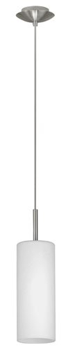 Eglo Hanglamp Troy 3 pendel metaalgrijs met wit - 85977