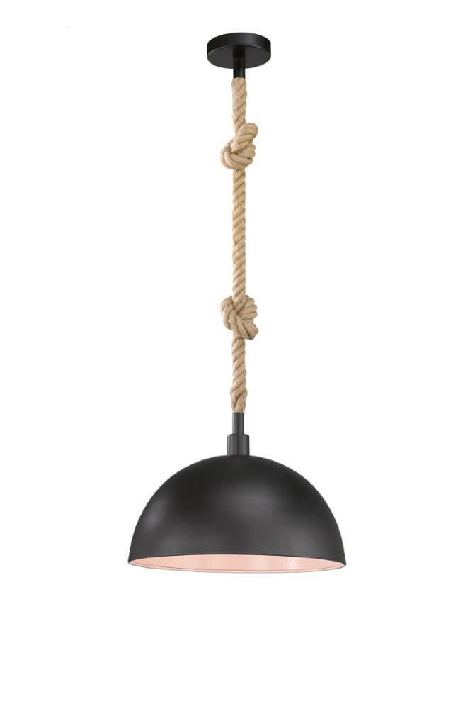 Fischer & Honsel Landelijke hanglampRope met touw - 60761
