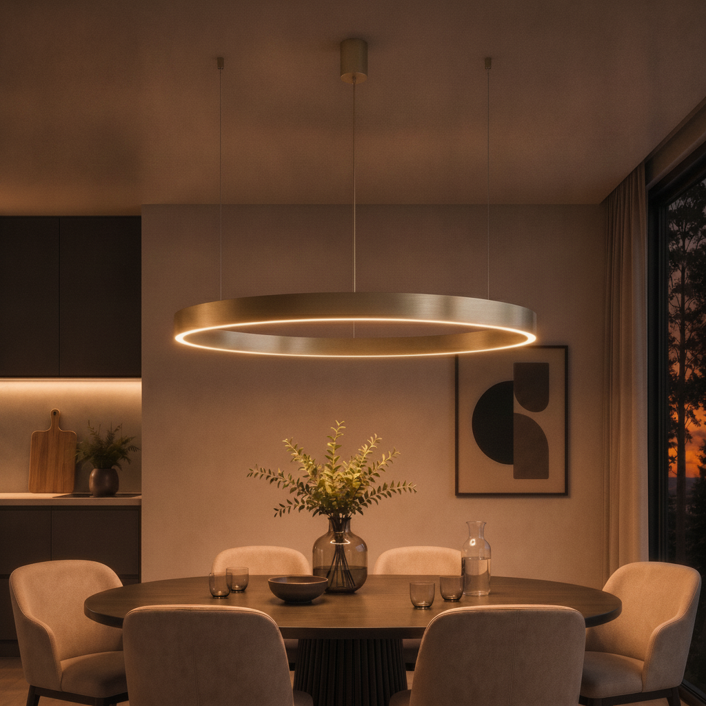 Lyora HanglampMotif goud Ø 100cm 3000K - 110205