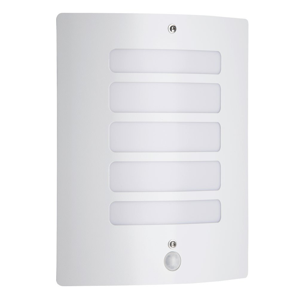 Brilliant Witte muurlampTodd met sensor - 47698/05