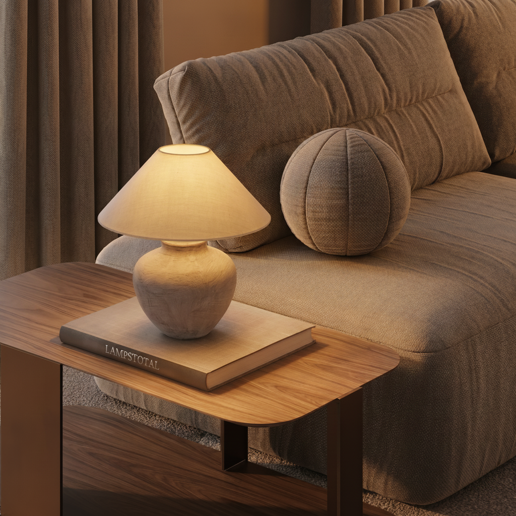 Lyora TafellampLupe beige keramiek - 9620178
