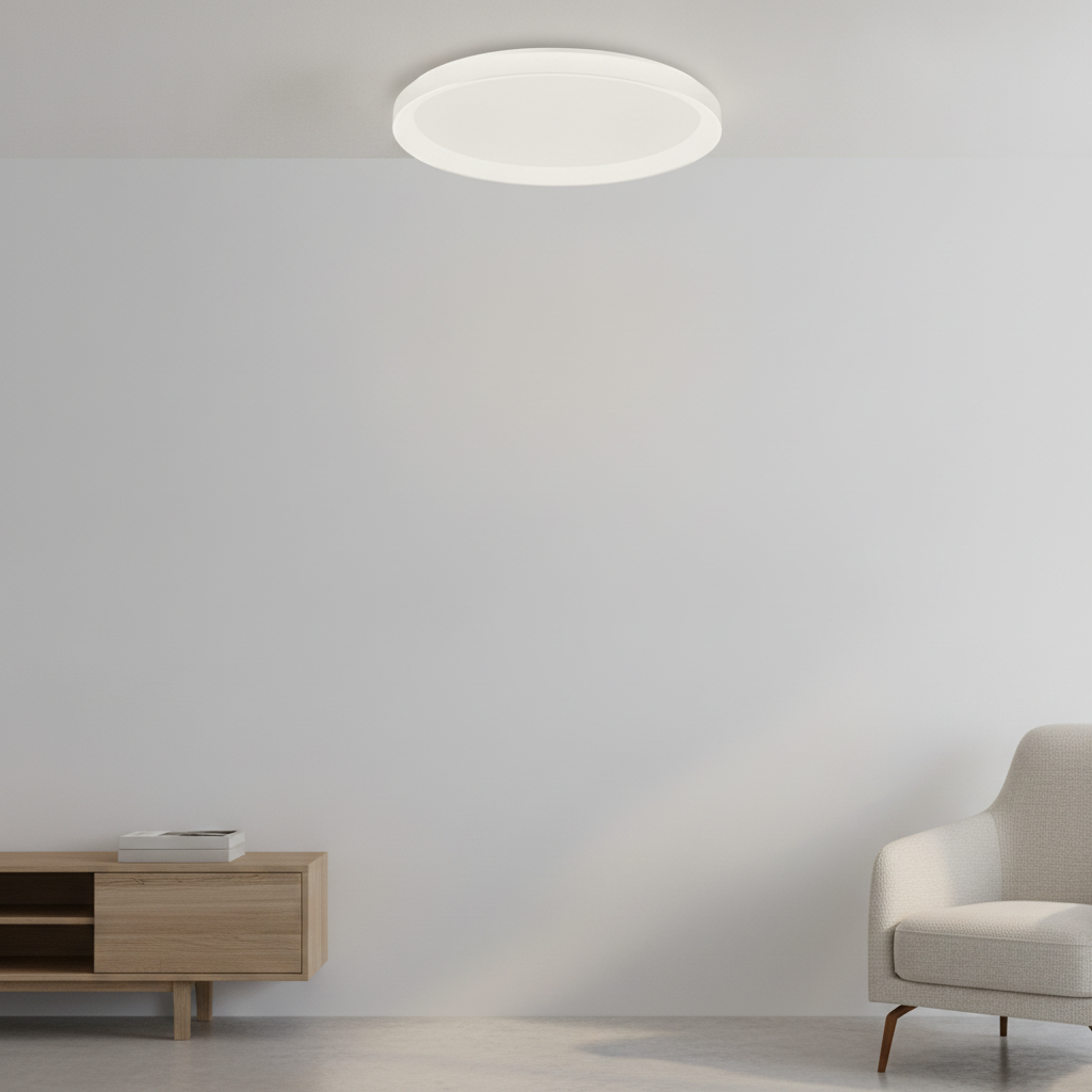 Lyora Design plafonnierePertino Ø 48cm wit - 9345682