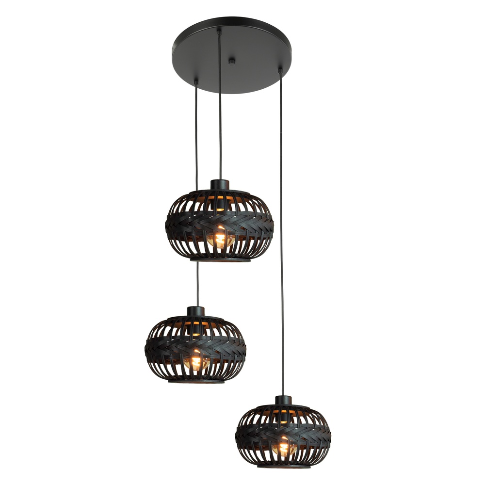 Eglo Vide hanglamp Towcester Ø 35cm - 3L - 43915