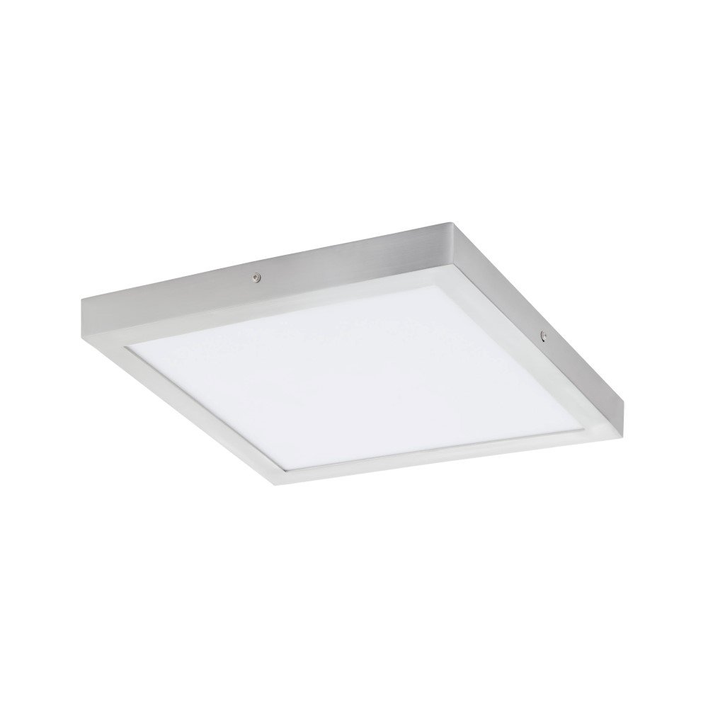 Eglo Plafondlamp vierkant Fueva 1 40cm - 4000K grijs - 97269