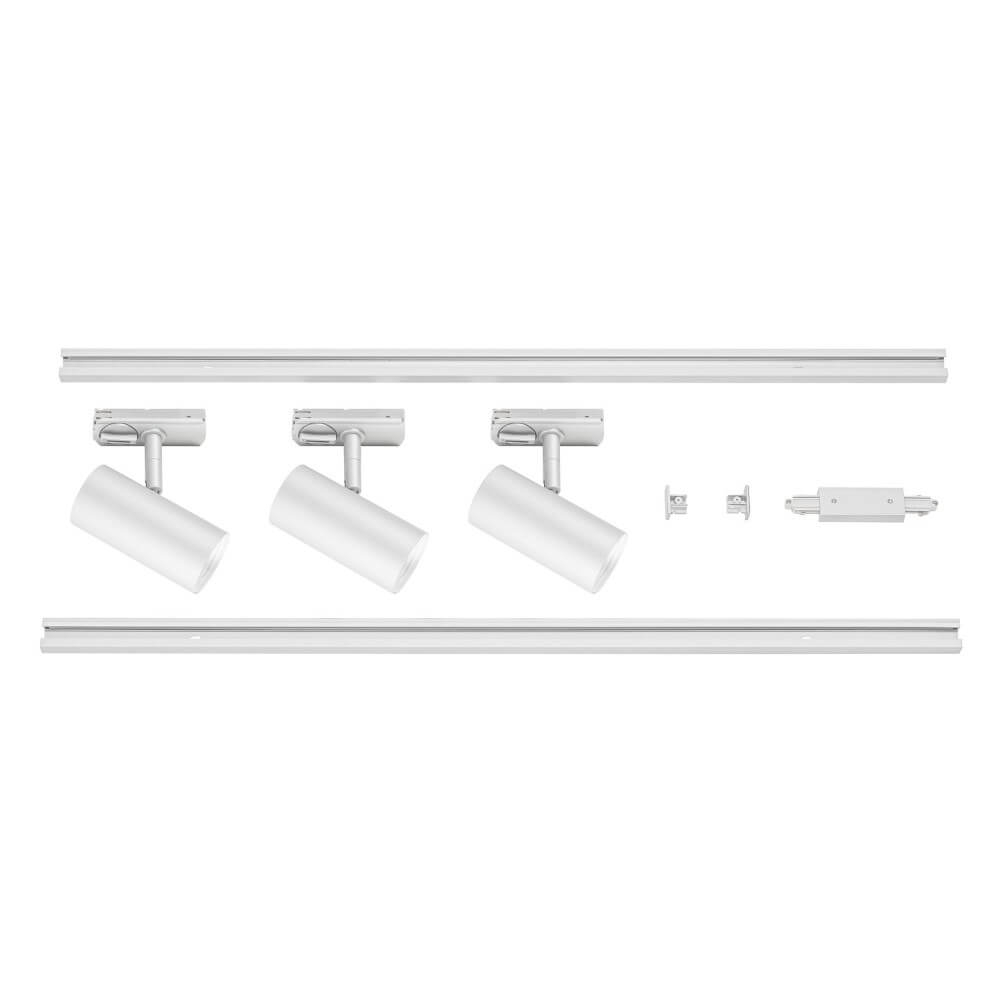 SLV Railverlichting set Noblo 1-fase - wit - 2700K - 1007674