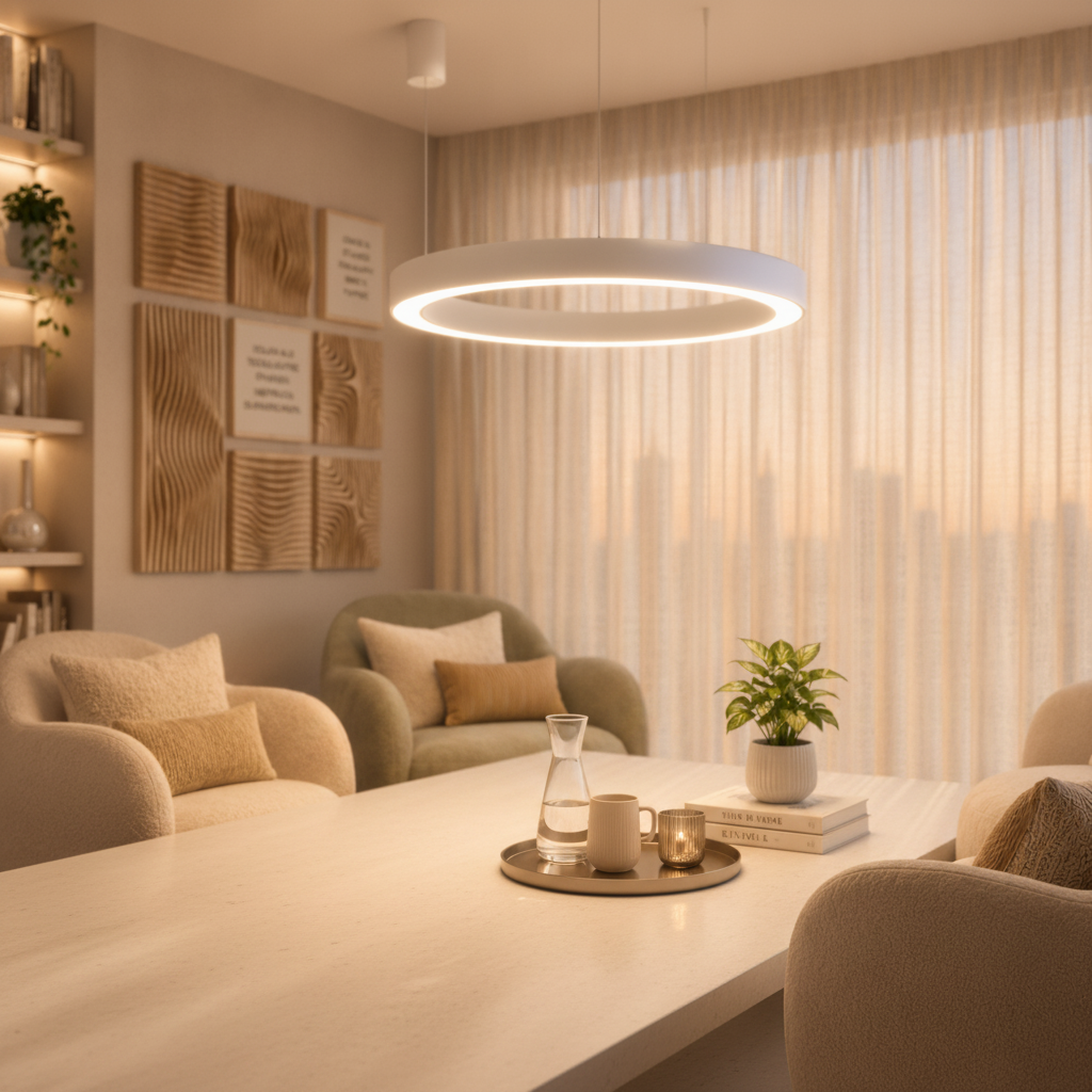 Lyora Hanglamp Morbido wit Ø 80cm - 110303