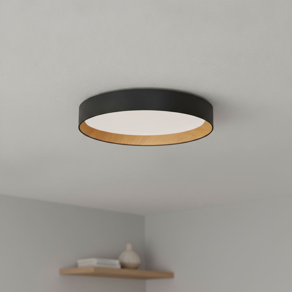 Lyora PlafondlampStake zwart Ø 60cm - 110498
