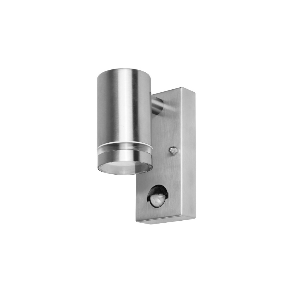 Lyora Wandspot met sensorOpden RVS - 1x GU10 - ILDED044