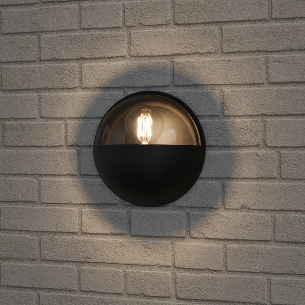 Lyora Ronde design wandlampAmel antraciet - 9030166
