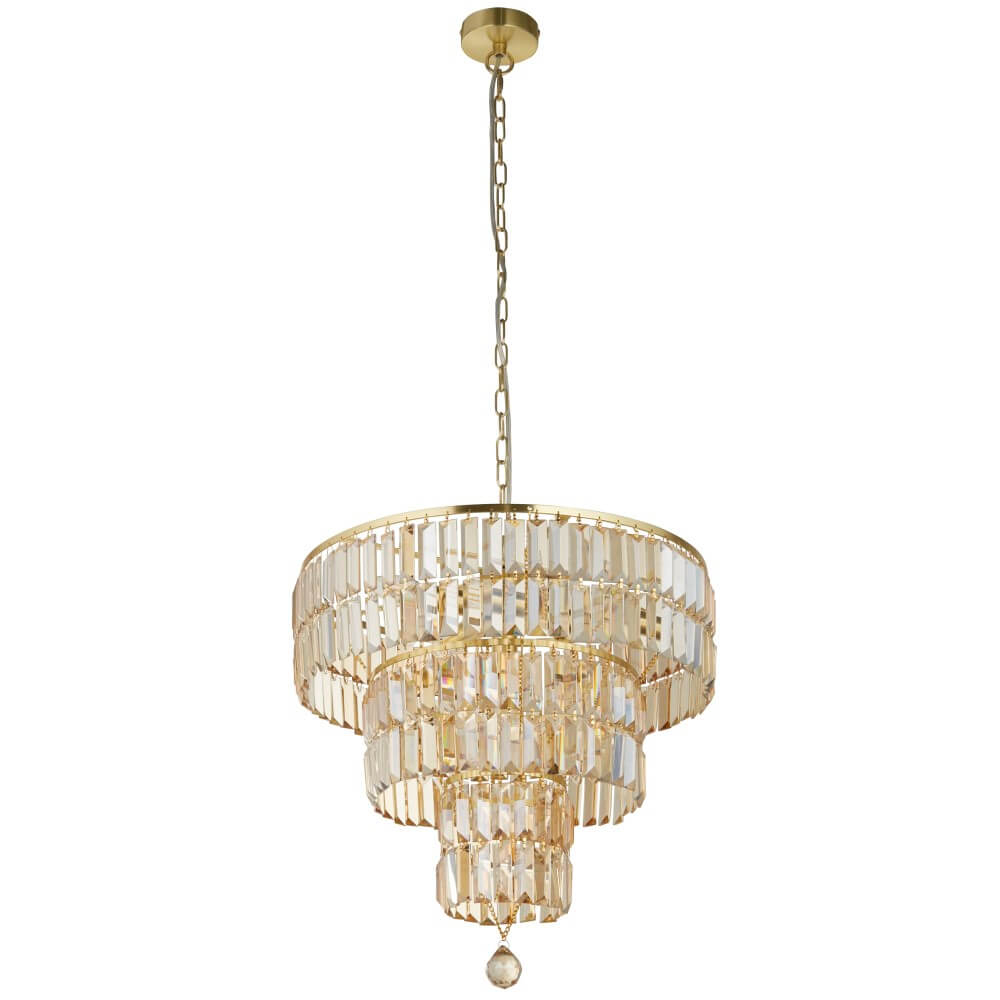 Searchlight Gouden kroonluchter Empire Ø 50cm - 1375-5SB