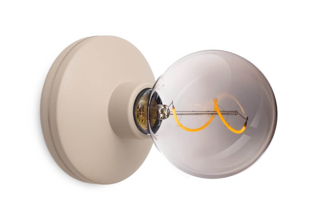 Humble Oplaadbare tafellamp Bee Beige smoked - HUMWL00105