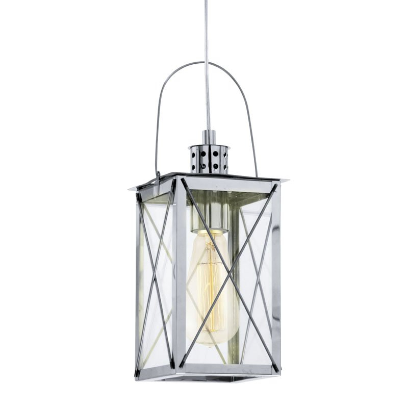 Eglo HanglampVintage Square chroom - 49212