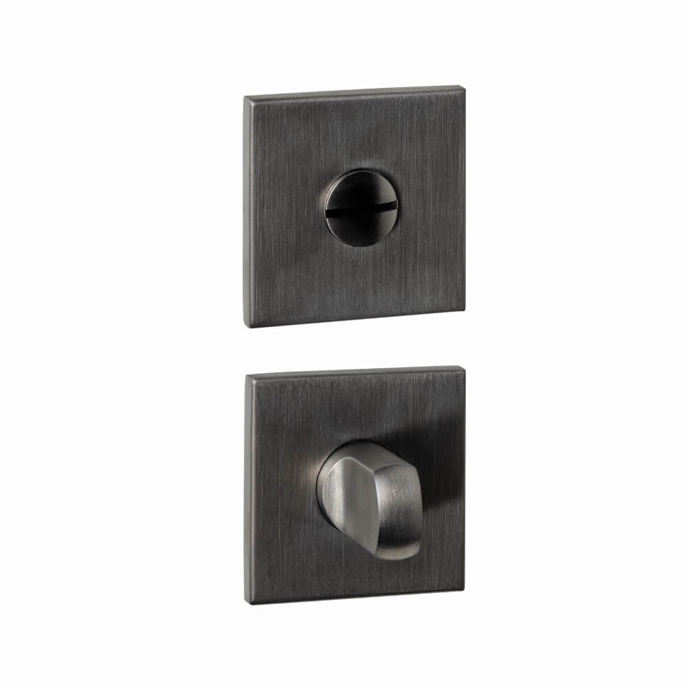 Intersteel WC-sluitingTira vierkant antraciet 53x53mm - 1329.103061