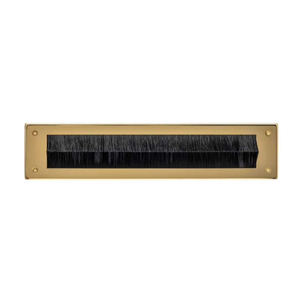 Intersteel TochtweringPosta recht messing - 0013.401501