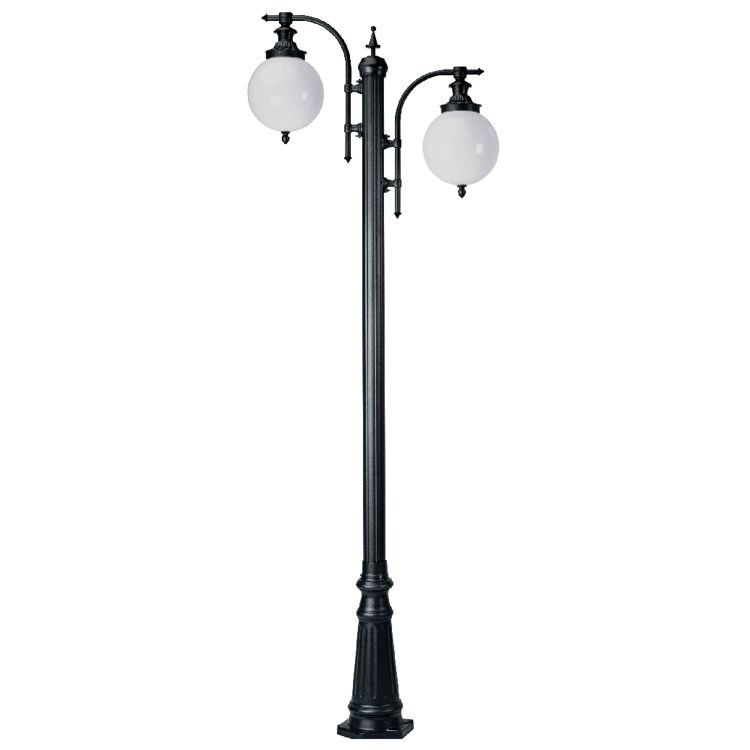 KS Verlichting Staande lamp Madeira 2-lichts - antraciet - 7156