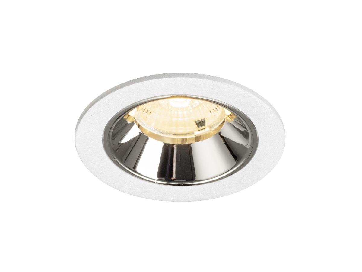 SLV InbouwspotNuminos S wit/chroom 3000K - 55gr - 1009468