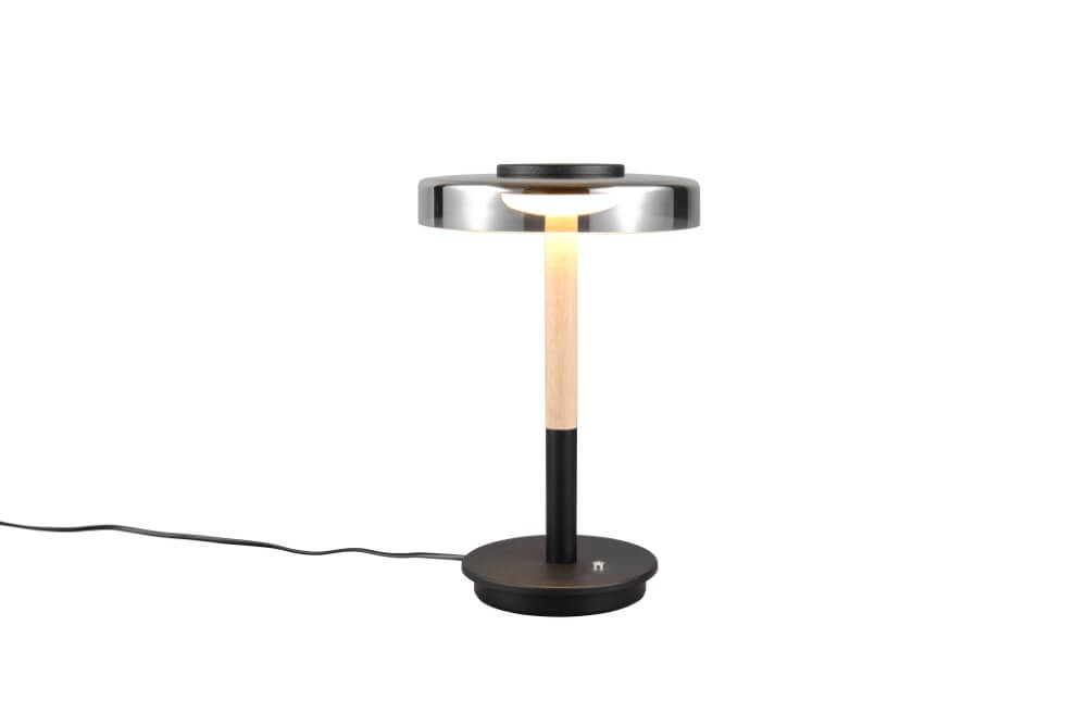 Trio Led tafellamp Celeste smoke glas - 554910132