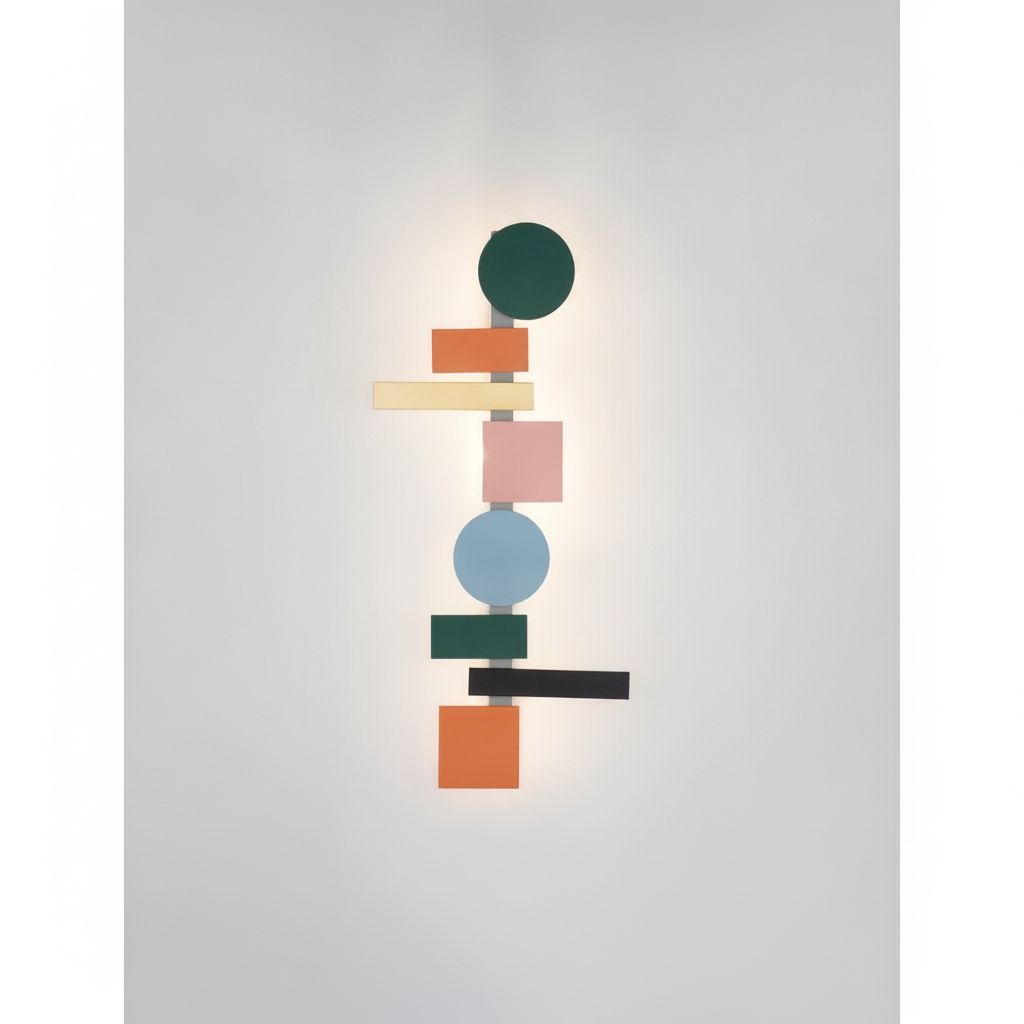 Lyora Vrolijke wandlampMargot gekleurd 105cm - 9130640