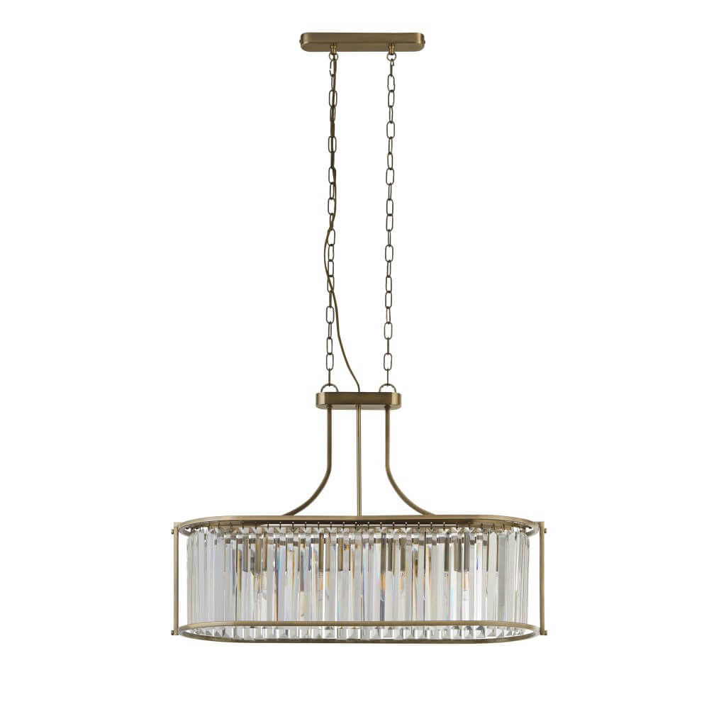 Searchlight Klassieke hanglamp Victoria 78cm x 30cm - 8095-5AB