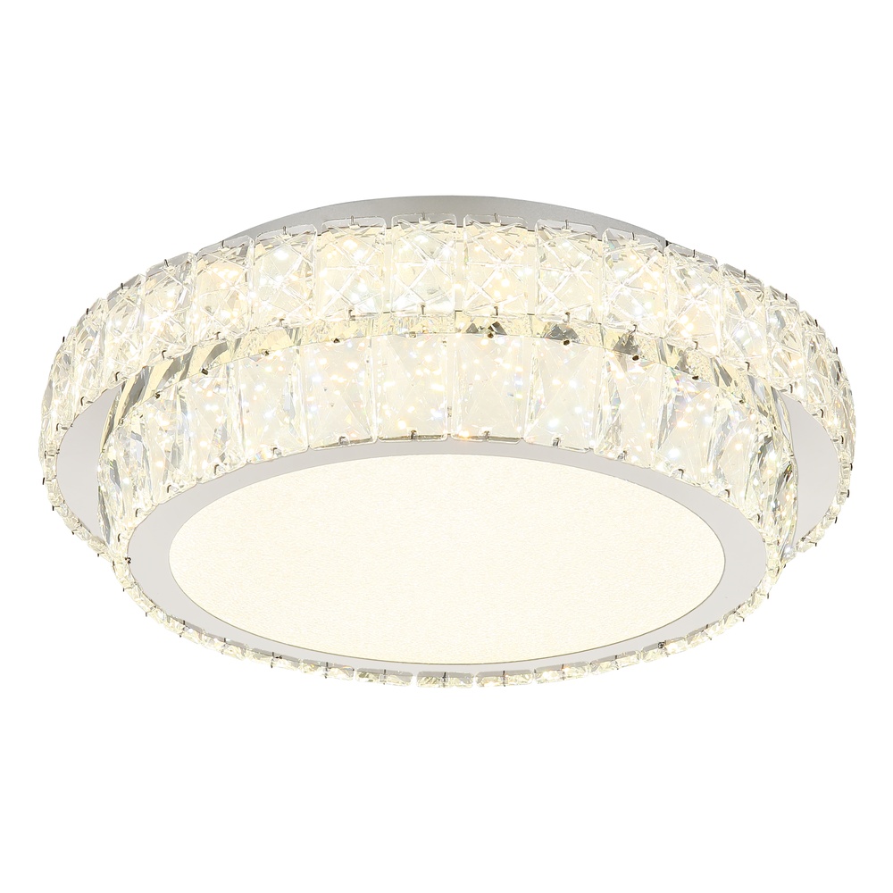 Globo Plafondlamp Klara Ø 40cm chroom - 68157-38