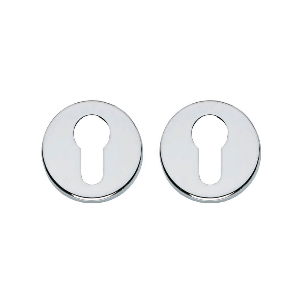 Intersteel Set van 2 cilinderrozettenTira rond chroom - 0016.318687