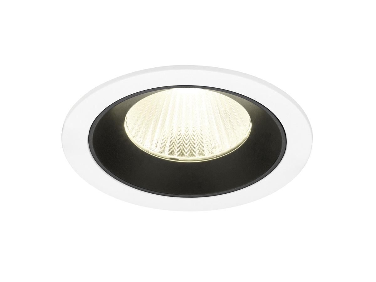 SLV InbouwspotNuminos L wit/zwart 4000K - 40gr - 1009804