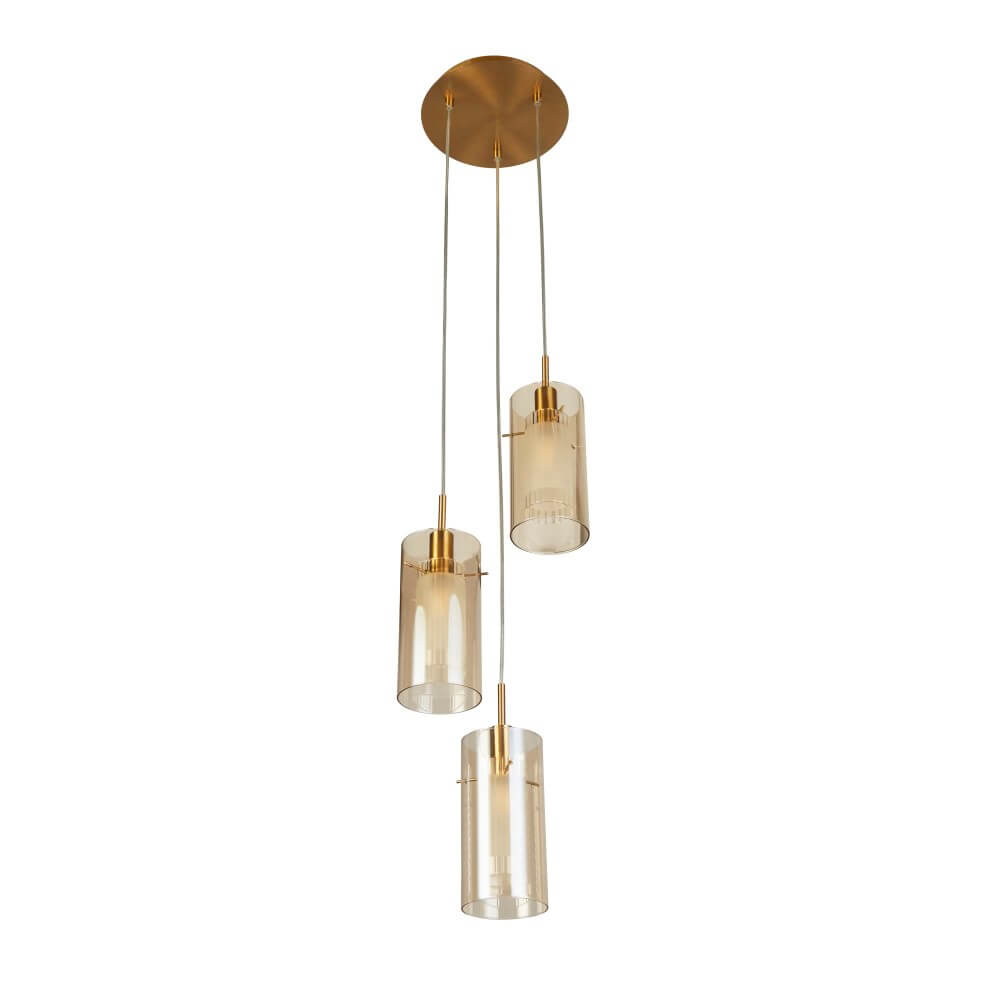 Searchlight HanglampHighworth 3-lichts - 2303-3CP