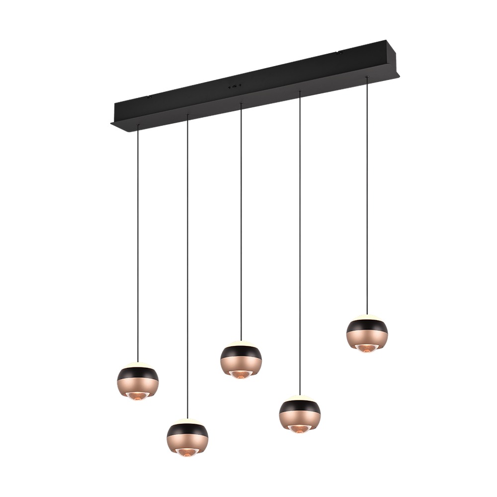 Trio Design hanglamp Orbit 5-lichts recht - 344410532