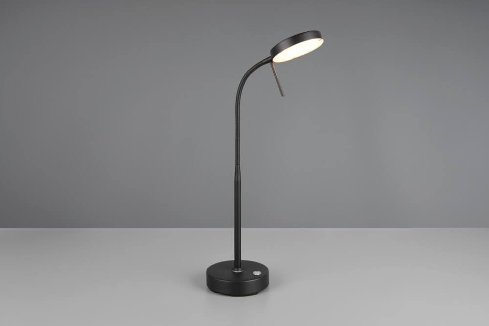 Trio Zwarte bureaulampMoreno oplaadbaar - R54561132
