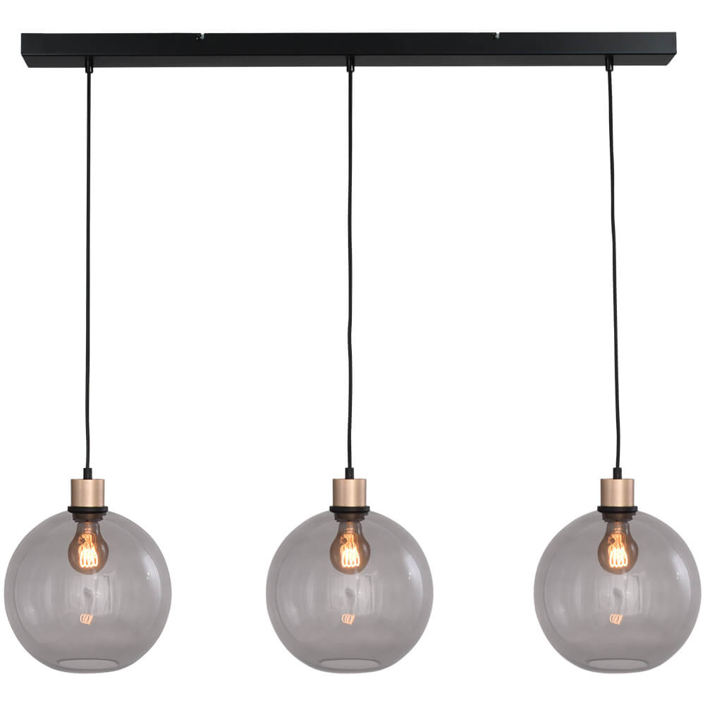 Masterlight Hanglamp Lazise 3x Ø 25cm goud - 2641-05-02-100-3-25