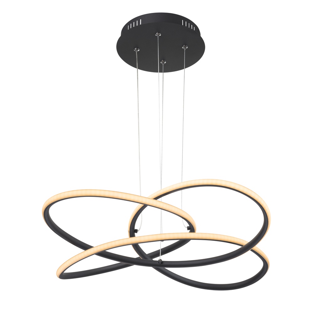 Globo Design hanglampPanda zwart Ø 60cm - 67201SH-30
