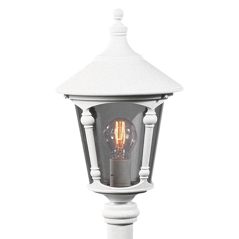 KonstSmide Klassieke lantaarnkap Virgo wit - 578-250