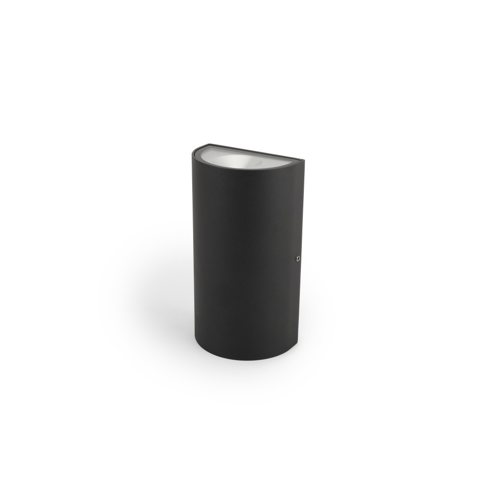 Lyora Up Down buitenlampLugo led - 3000K - 2x 6W - rond - ILDEA099