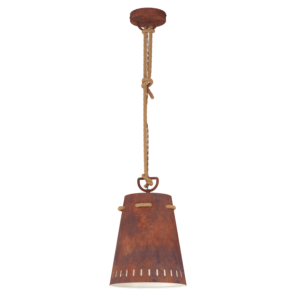Eglo Roestbruine hanglamp Meopham Ø 24cm - 43404