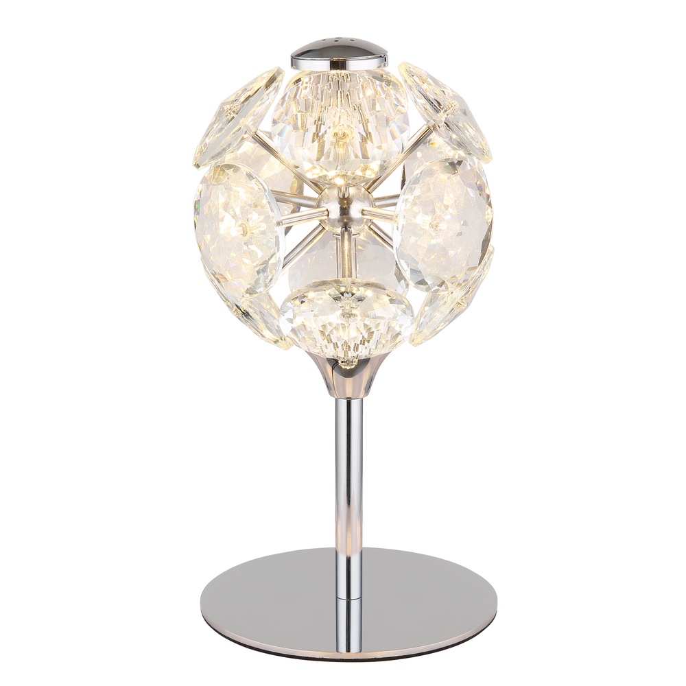 Globo Tafellamp Virina chroom - 16047TC