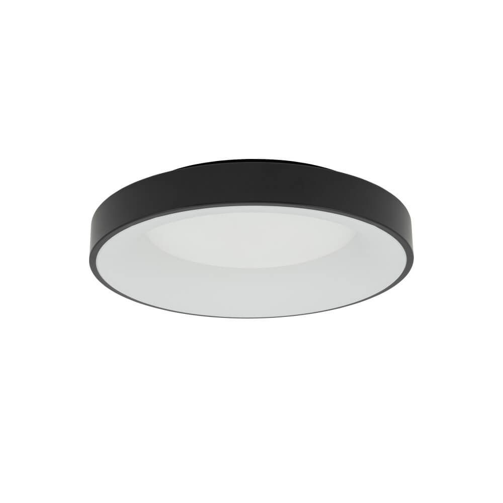 Lyora Ronde plafondlampNikki Round zwart Ø 48cm - 11207