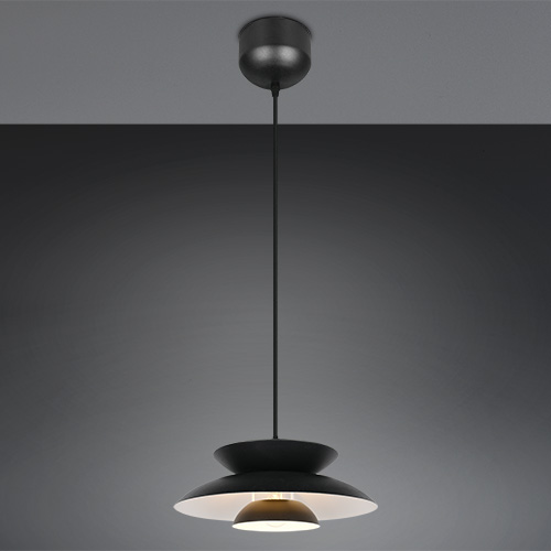 Trio Hanglamp designAmarila zwart Ø 40cm - R36841932