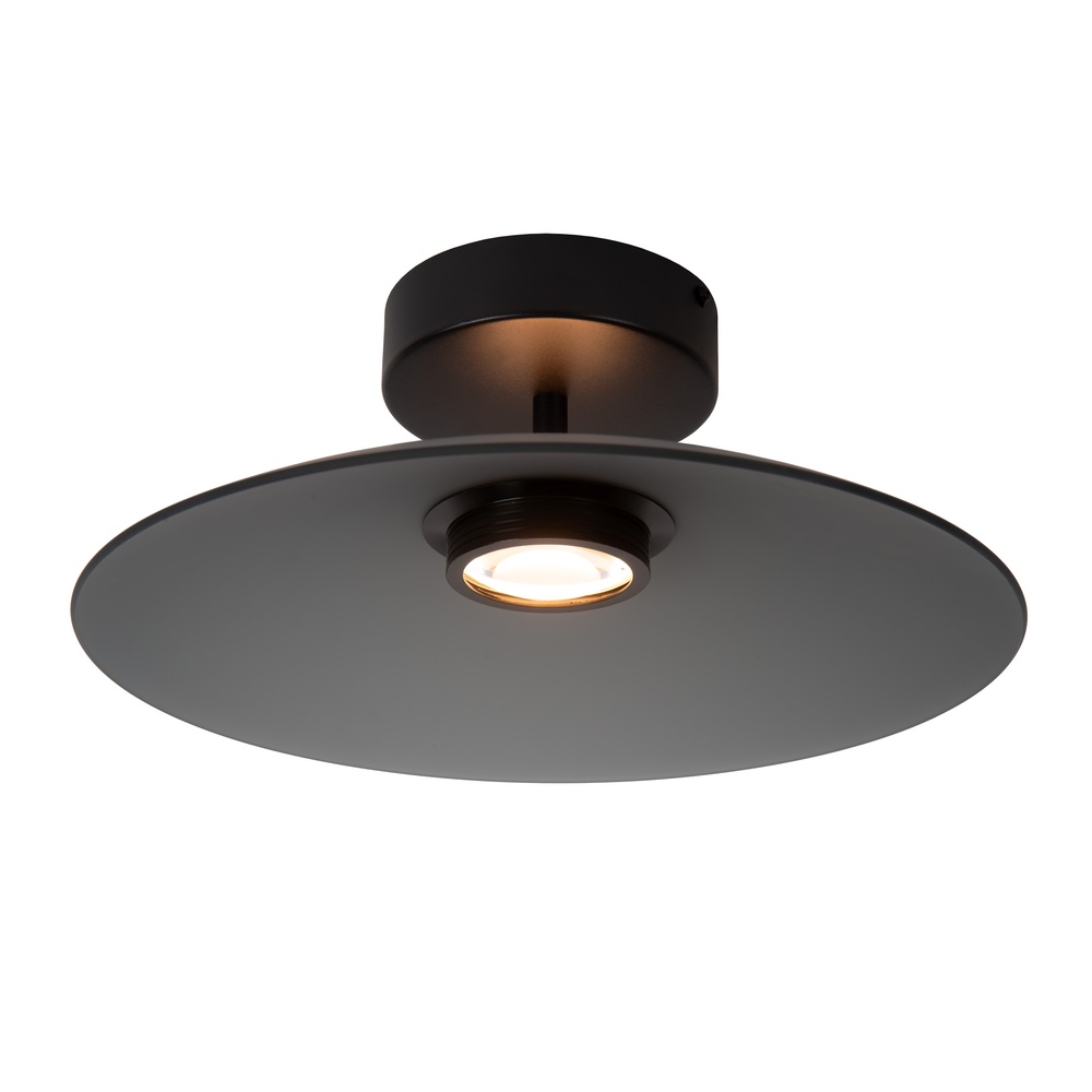 Premium by Lucide Strakke plafondlampMenga Ø 40cm smoke glas - 25117/10/65
