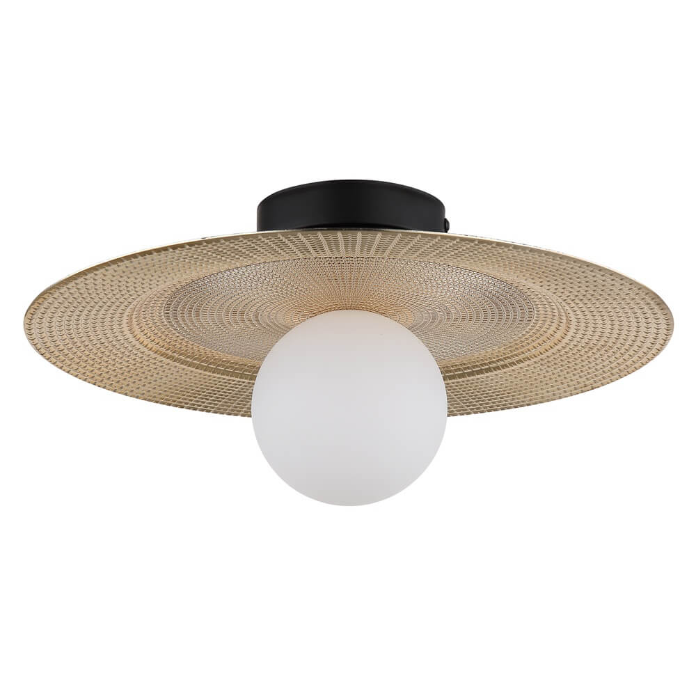 Globo Gouden plafondlamp Riga Ø 33cm - 15636D