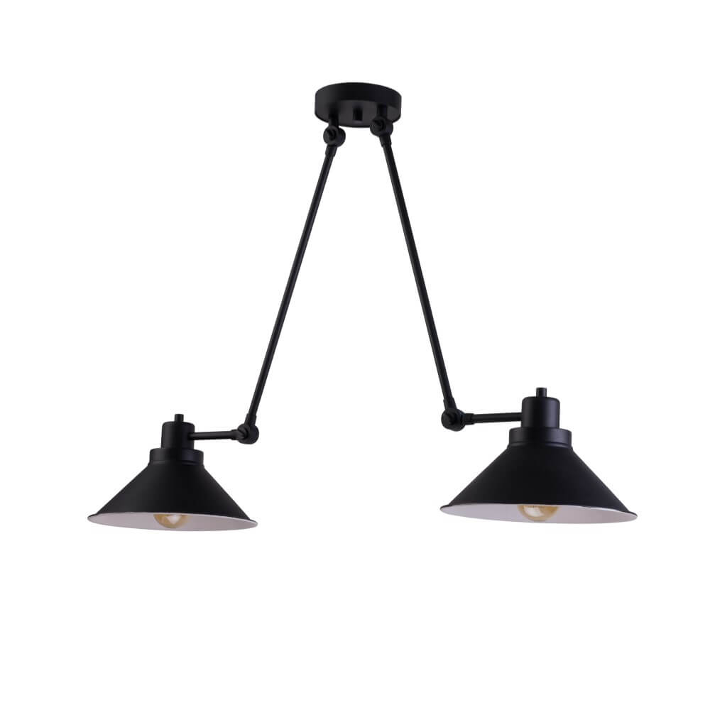 Lyora 2-lichts plafondlampTechno - 9143
