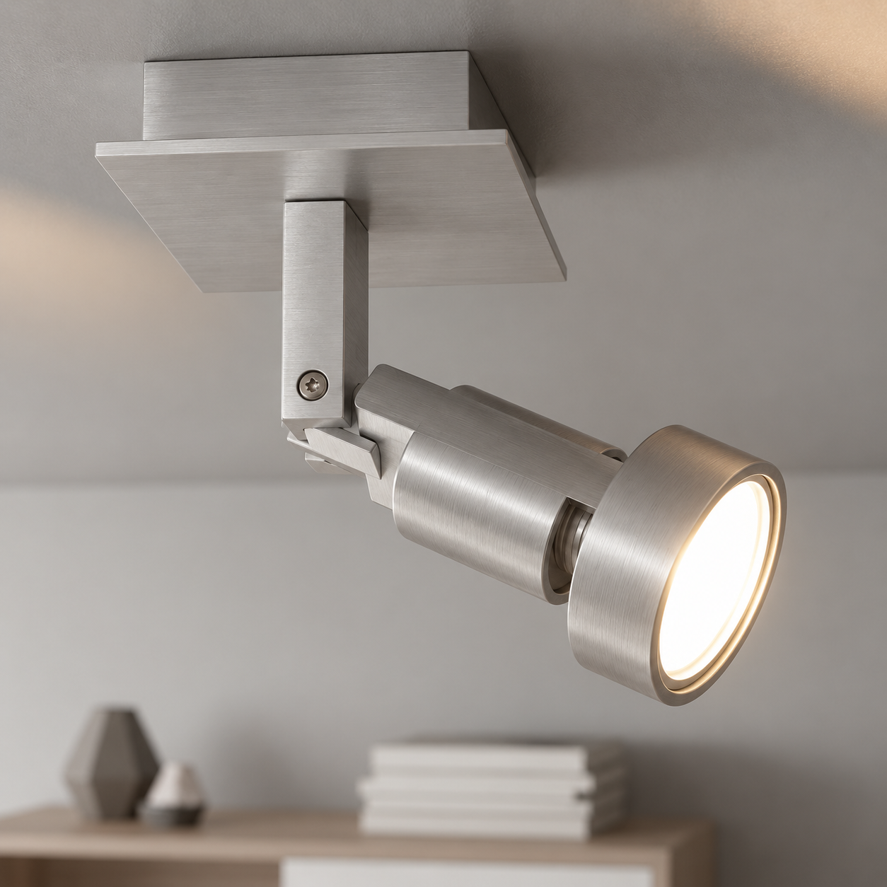 Artdelight Grijze opbouwspotTech - PL TECH1 ALU