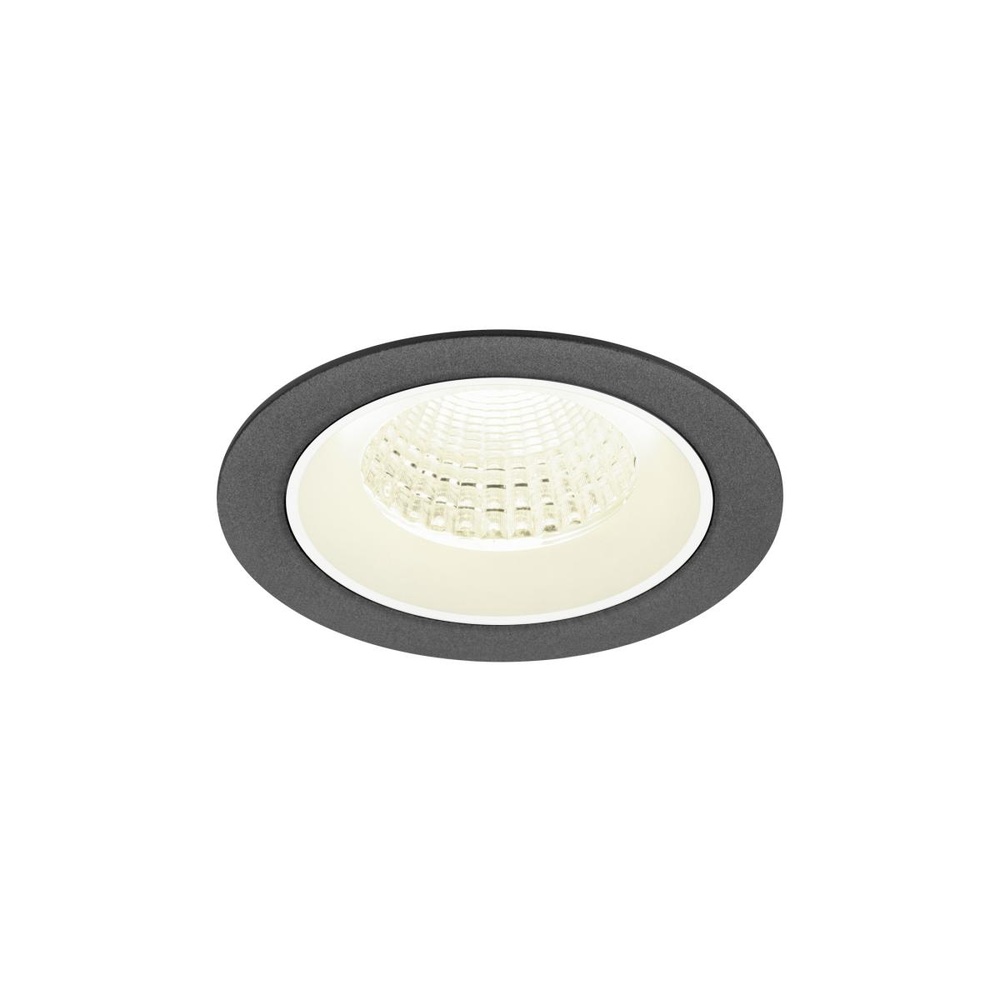 SLV InbouwspotNuminos M zwart/wit 4000K - 55gr - 1009638