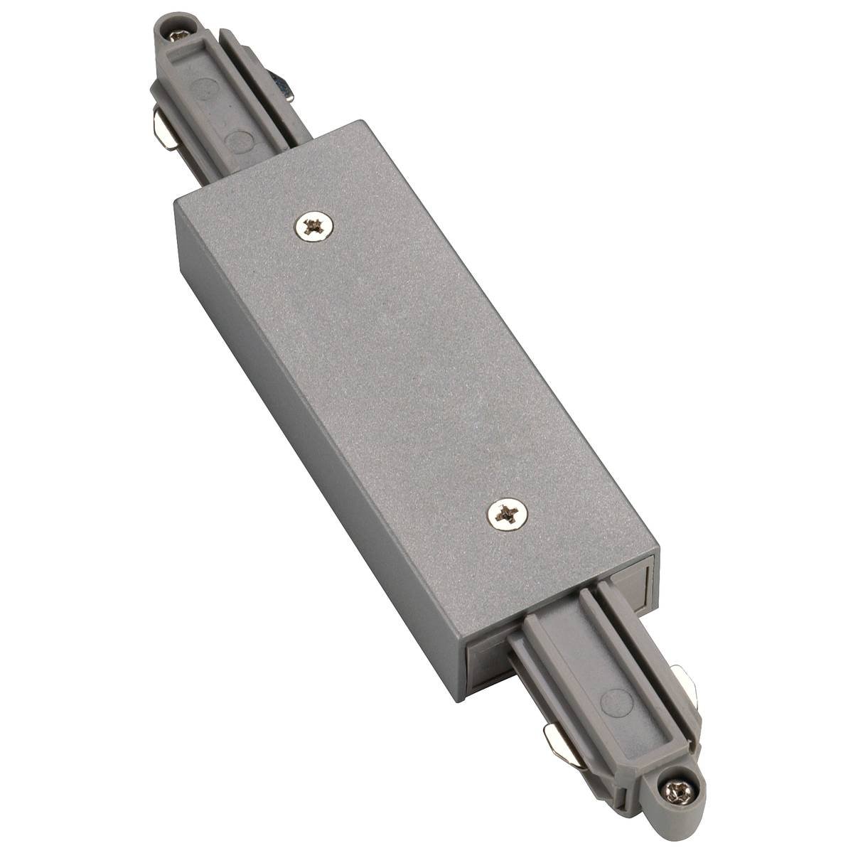 SLV GrijzeConnector 1-Fase langsverbinder elektrisch met voedingsmogelijkheid - 143102