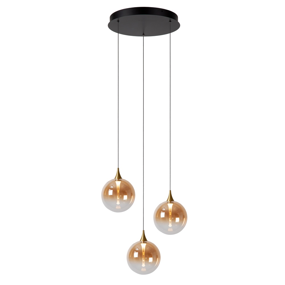 Premium by Lucide Design led hanglampGisela fading - 3x Ø 16cm - 13494/11/62