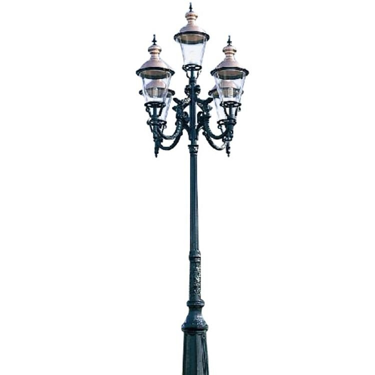 KS Verlichting BuitenlantaarnToronto 5-lichts - zwart - 405