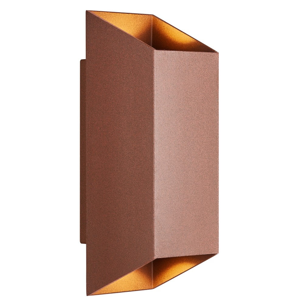 Nordlux Roestbruine buitenlampNico Square - 2218221009
