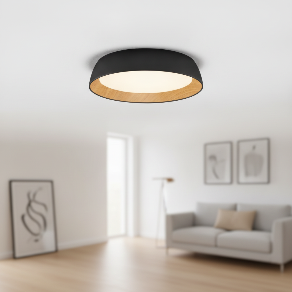 Lyora PlafondlampSigi Ø 45cm zwart - 110930
